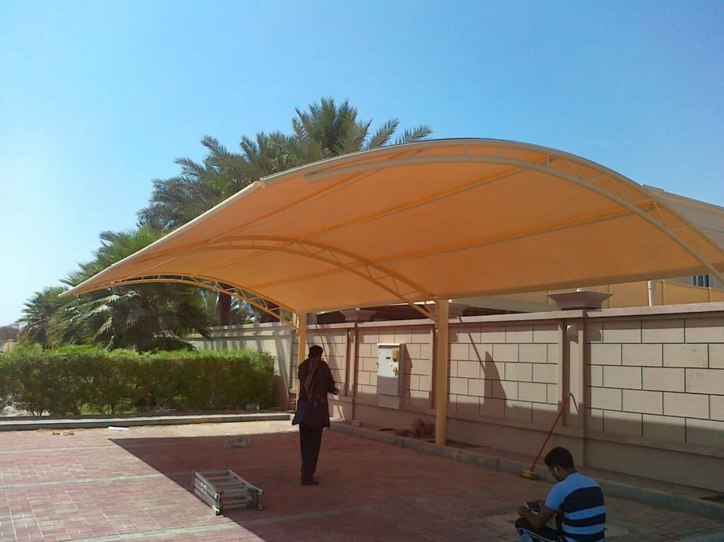 HDPE Car Parking Shades A Smart Choice for Your Vehicle (1)