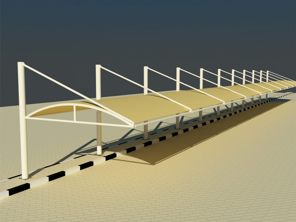 HDPE Car Parking Shades A Smart Choice for Your Vehicle (4)