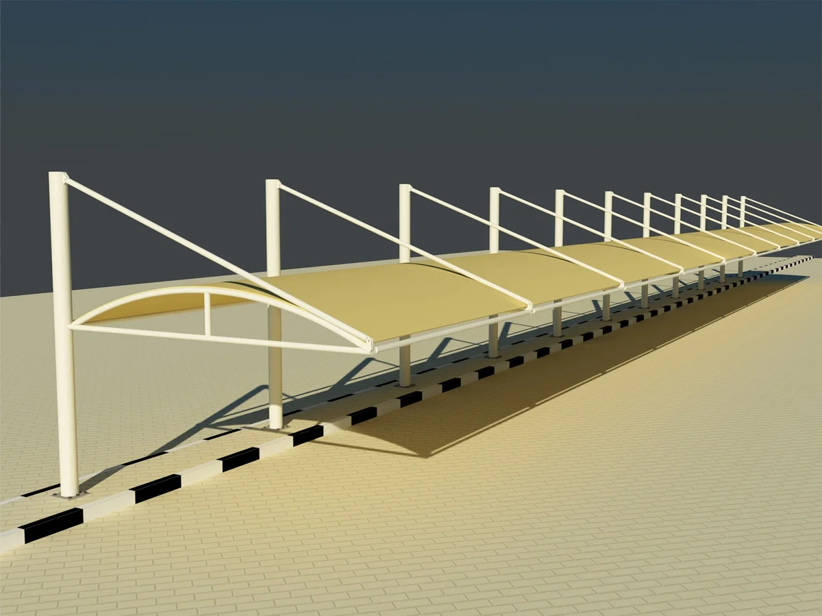 HDPE Car Parking Shades A Smart Choice for Your Vehicle (4)